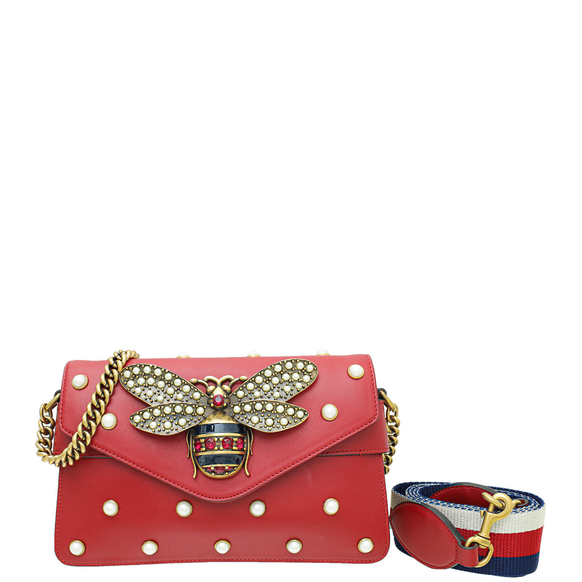 Gucci Leather Mini Shoulder Bag