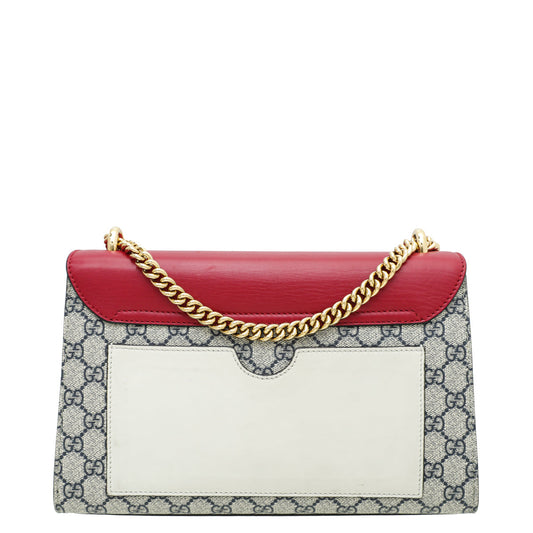 Gucci Leather Canvas Shoulder Bag