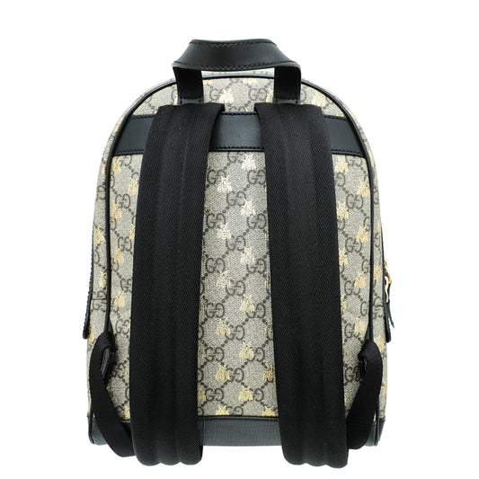 Gucci Leather Canvas Shoulder Bag