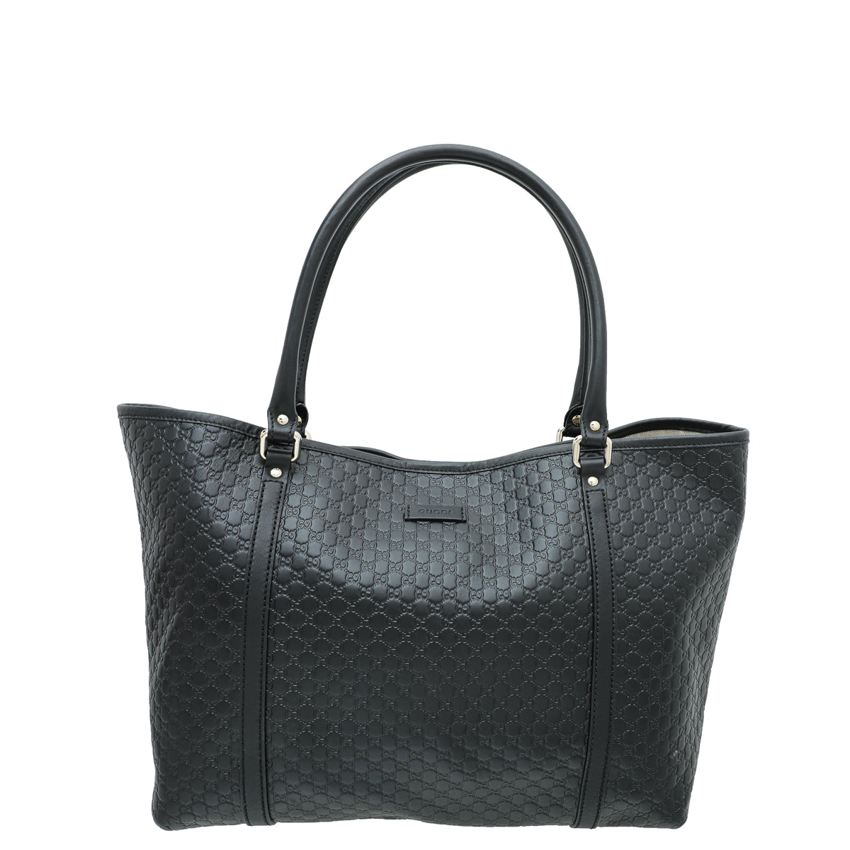 Gucci Leather Top Handle Tote