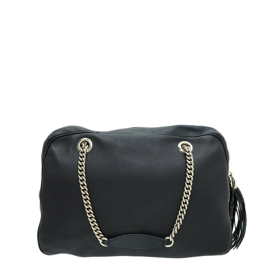 Gucci Chain Leather Shoulder Bag
