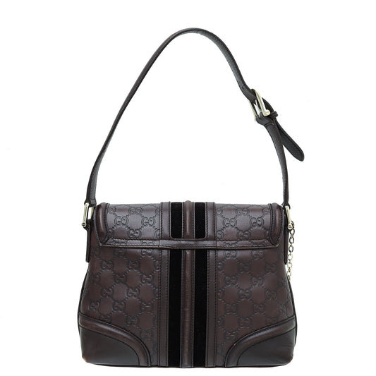 Gucci Leather Top Handle Shoulder Bag