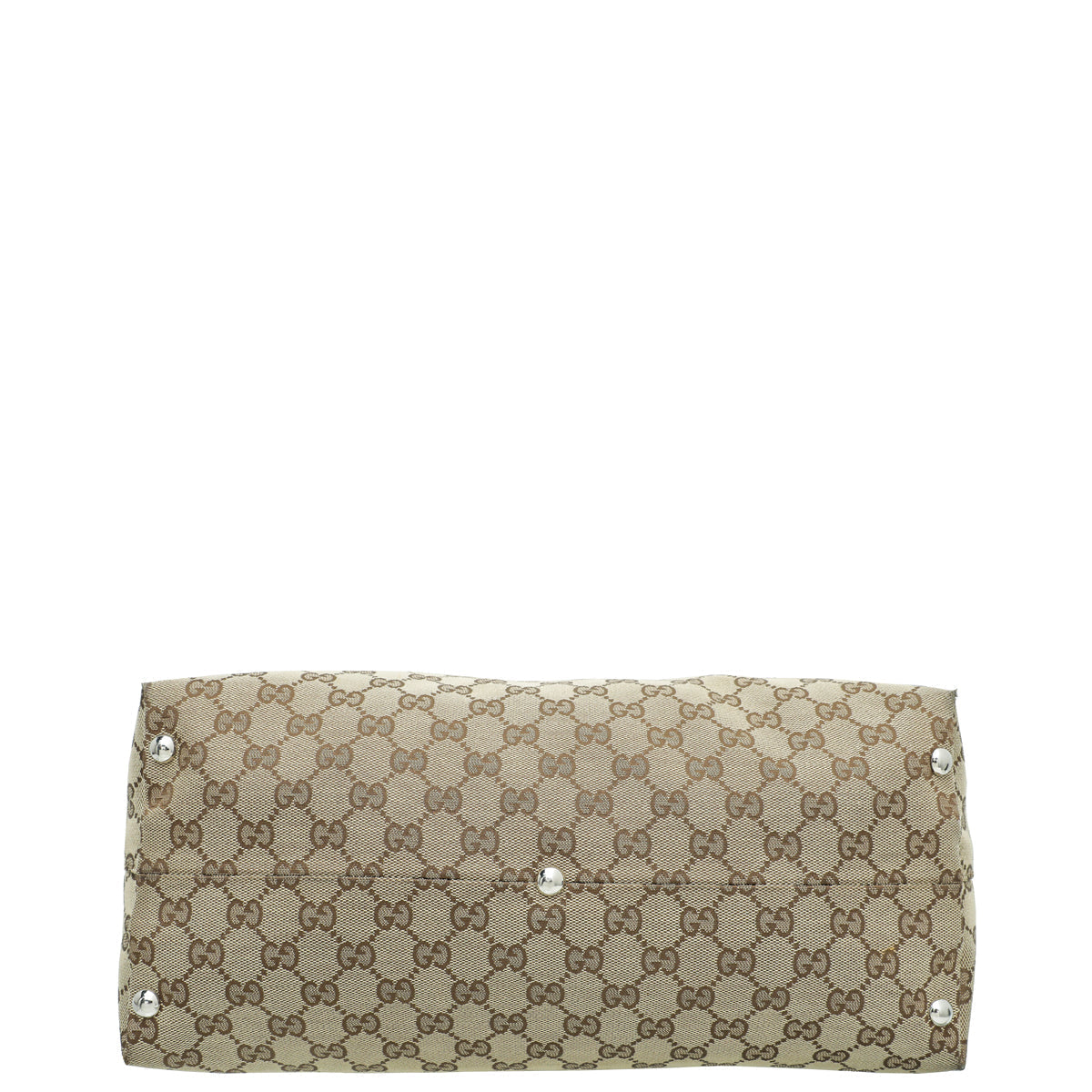 Gucci Leather Canvas Tote