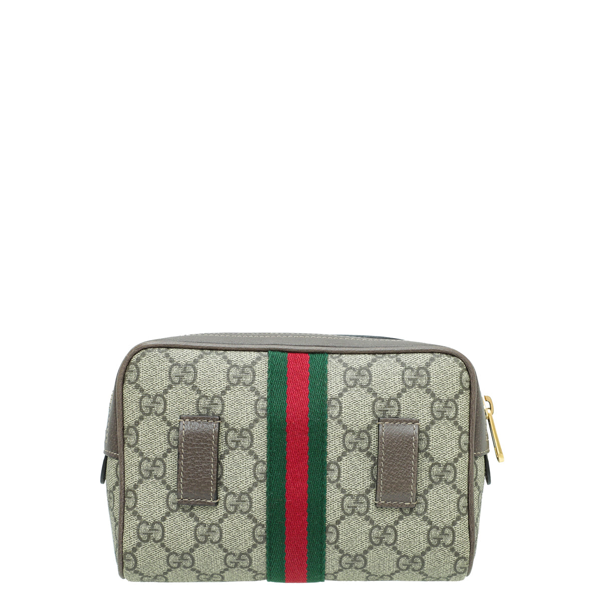 Gucci Leather Canvas Shoulder Bag