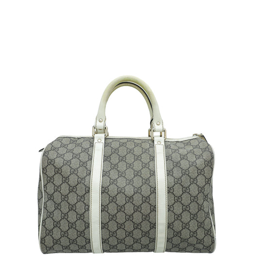 Gucci Leather Canvas Shoulder Bag