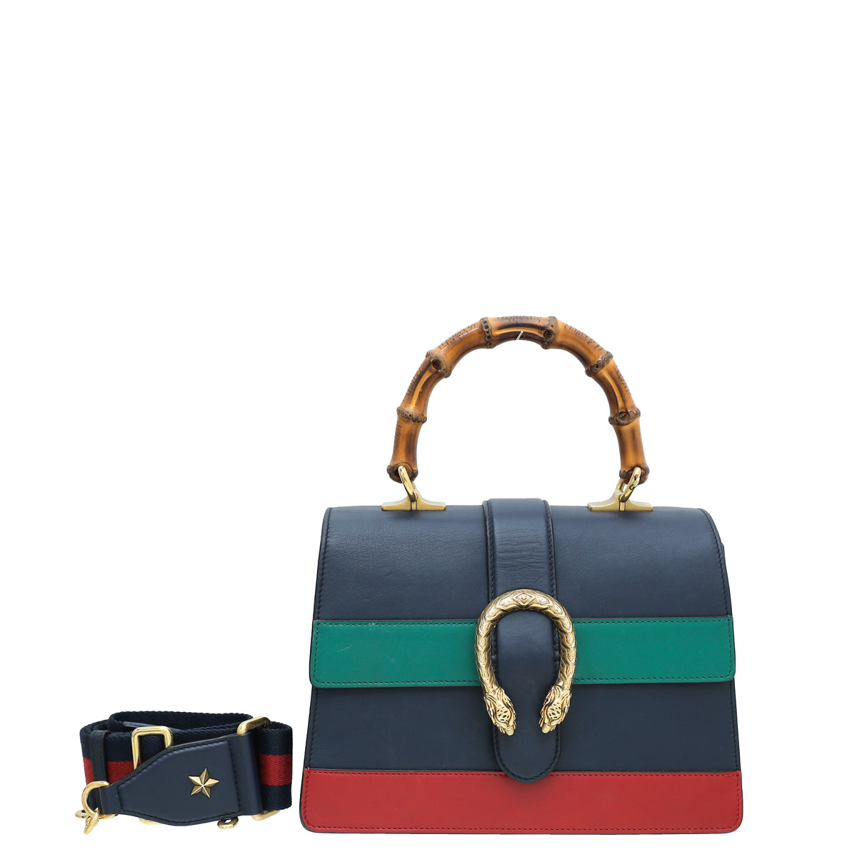 Gucci Leather Top Handle Shoulder Bag