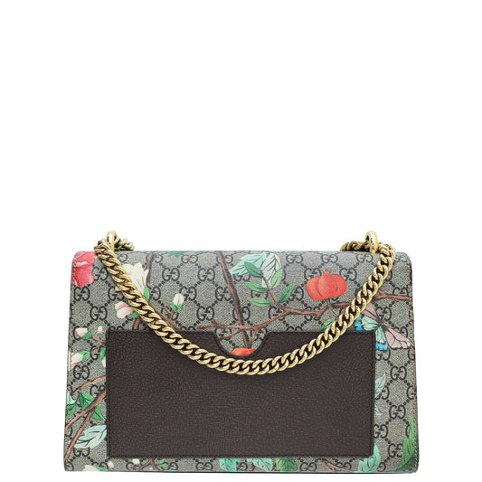Gucci Leather Canvas Shoulder Bag