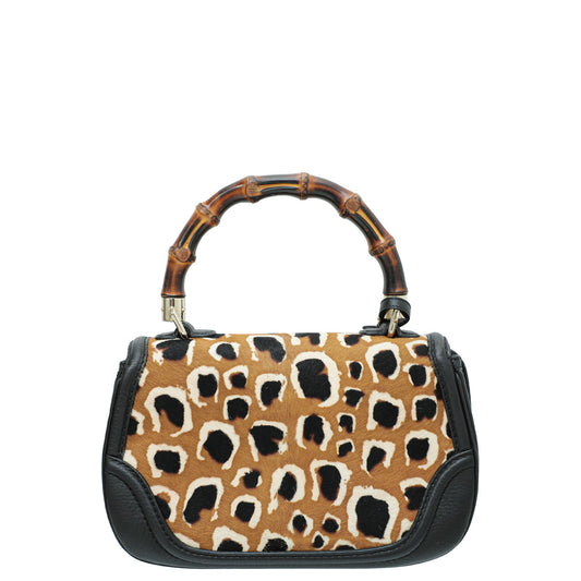Gucci Leather Top Handle Shoulder Bag