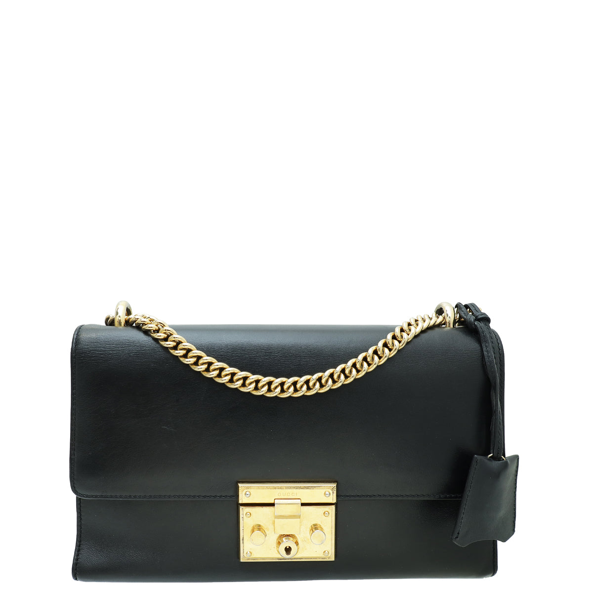 Gucci Chain Leather Shoulder Bag
