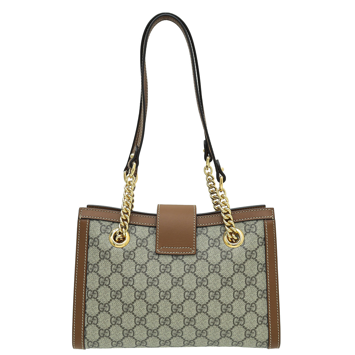Gucci Leather Canvas Tote