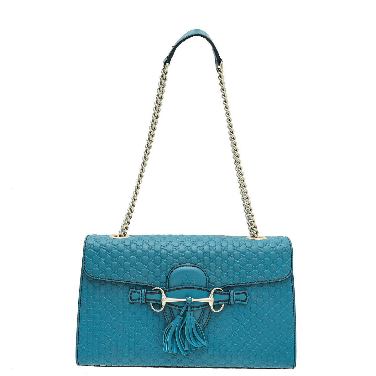 Gucci Monogram Leather Shoulder Bag