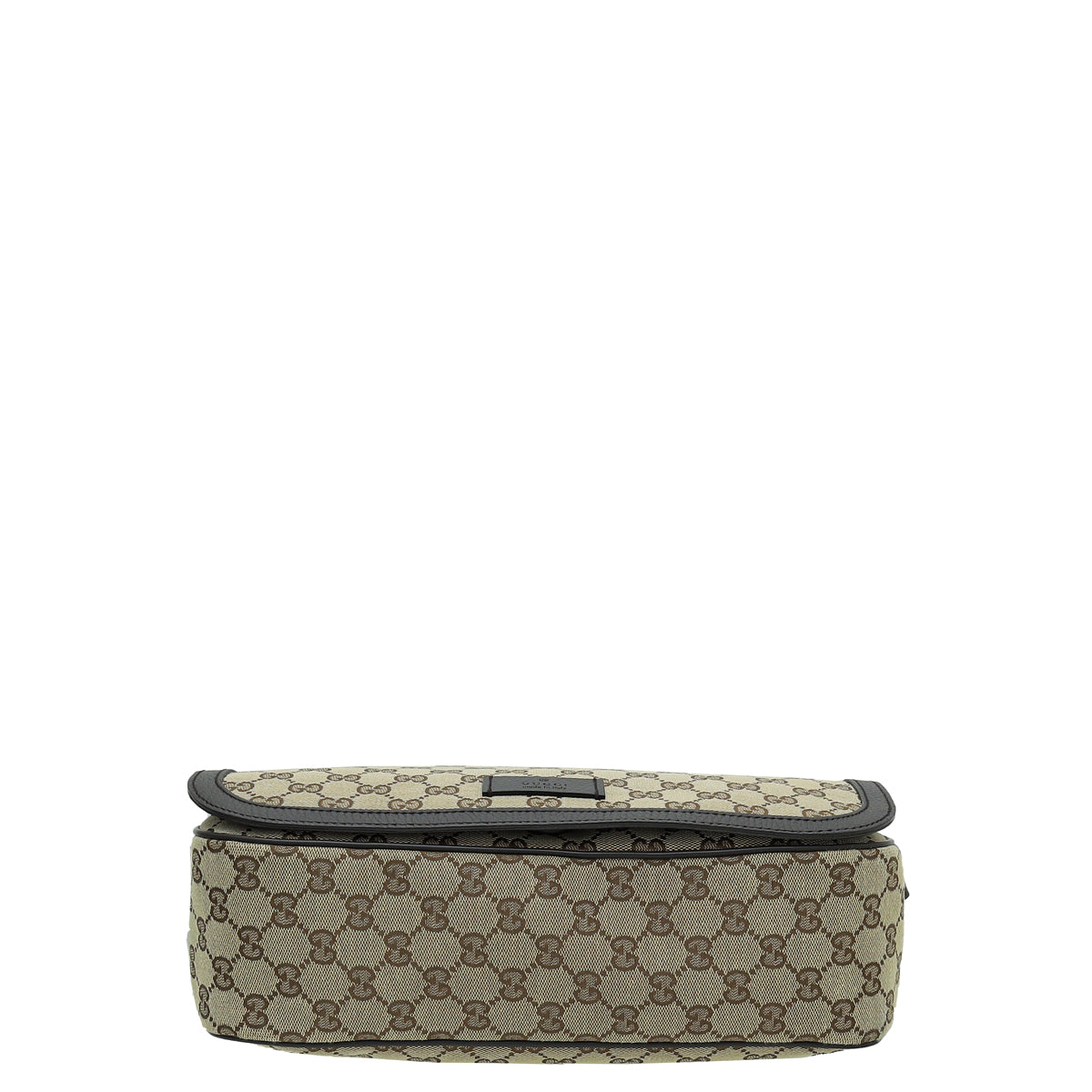 Gucci Leather Canvas Shoulder Bag