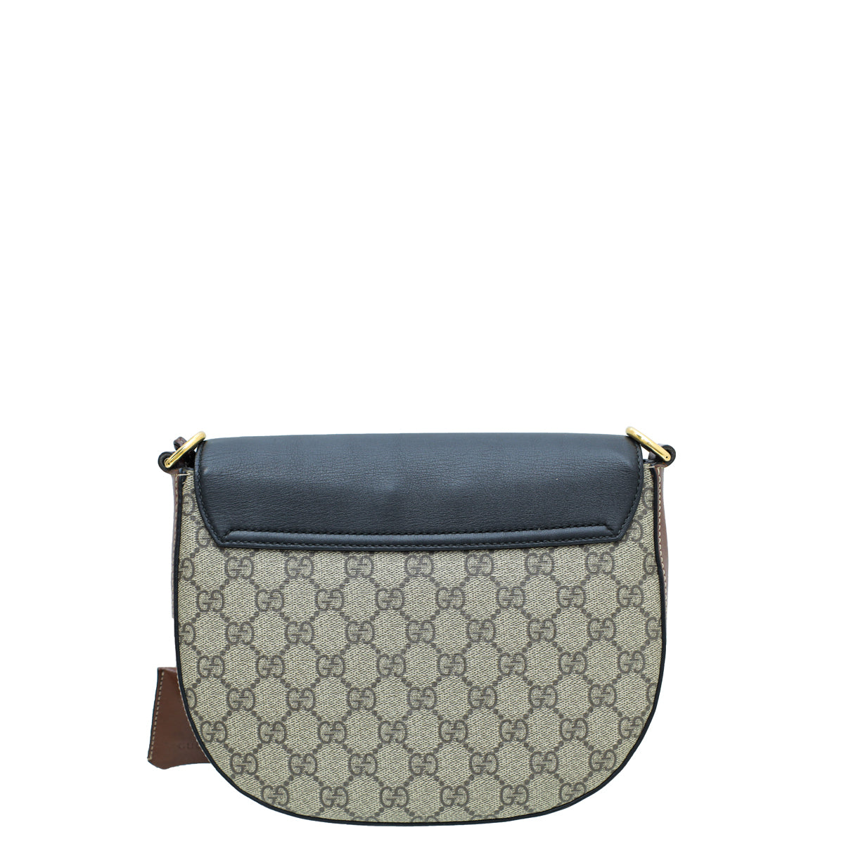 Gucci Leather Canvas Shoulder Bag