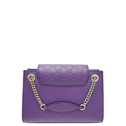 Gucci Chain Leather Shoulder Bag