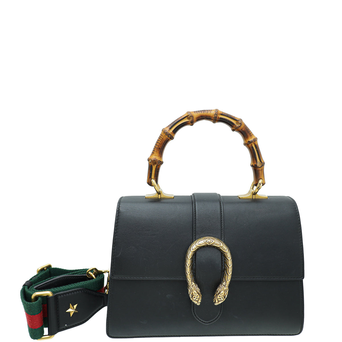 Gucci Leather Top Handle Shoulder Bag