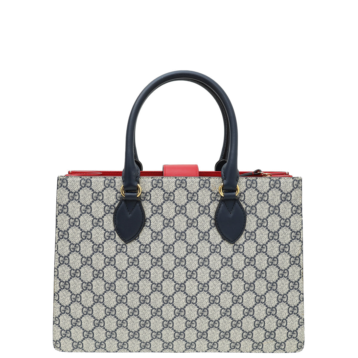 Gucci Leather Canvas Shoulder Bag