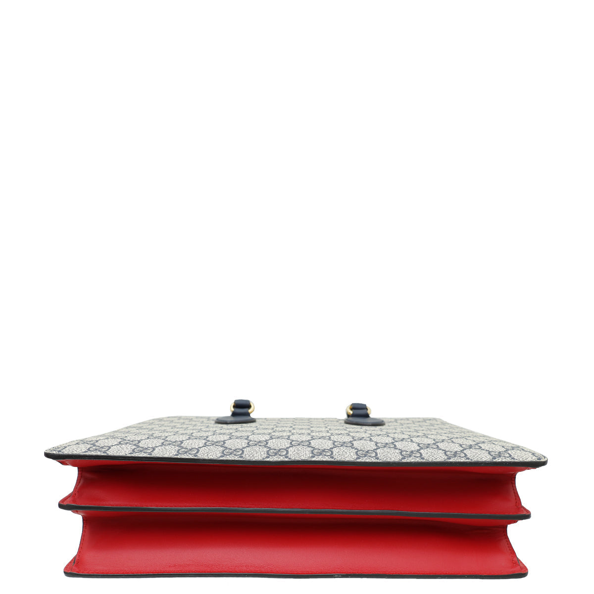 Gucci Leather Canvas Shoulder Bag