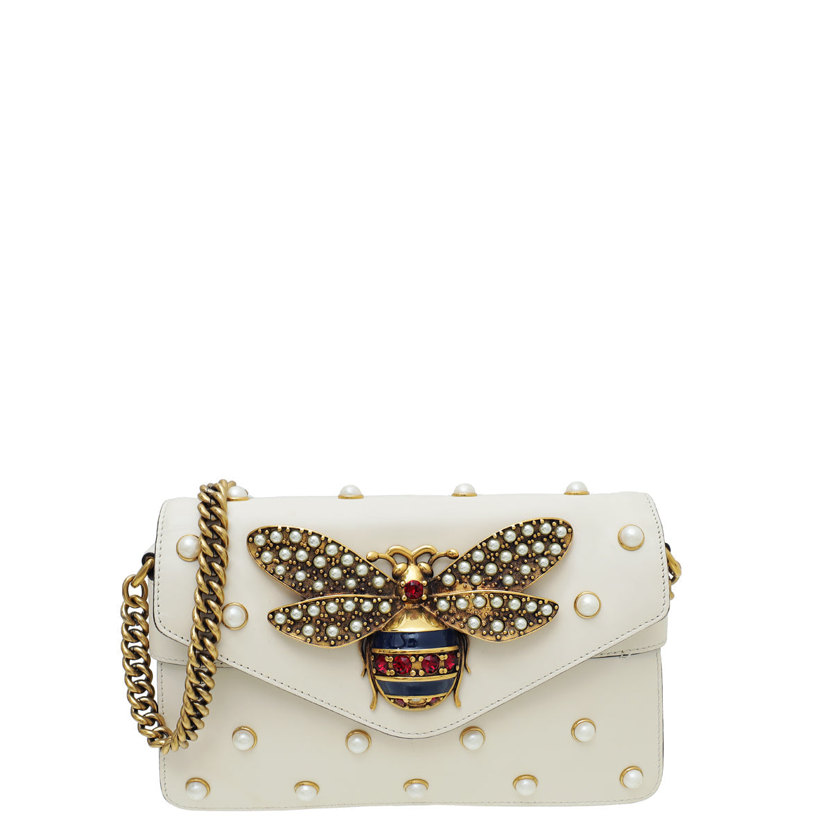 Gucci Leather Mini Shoulder Bag