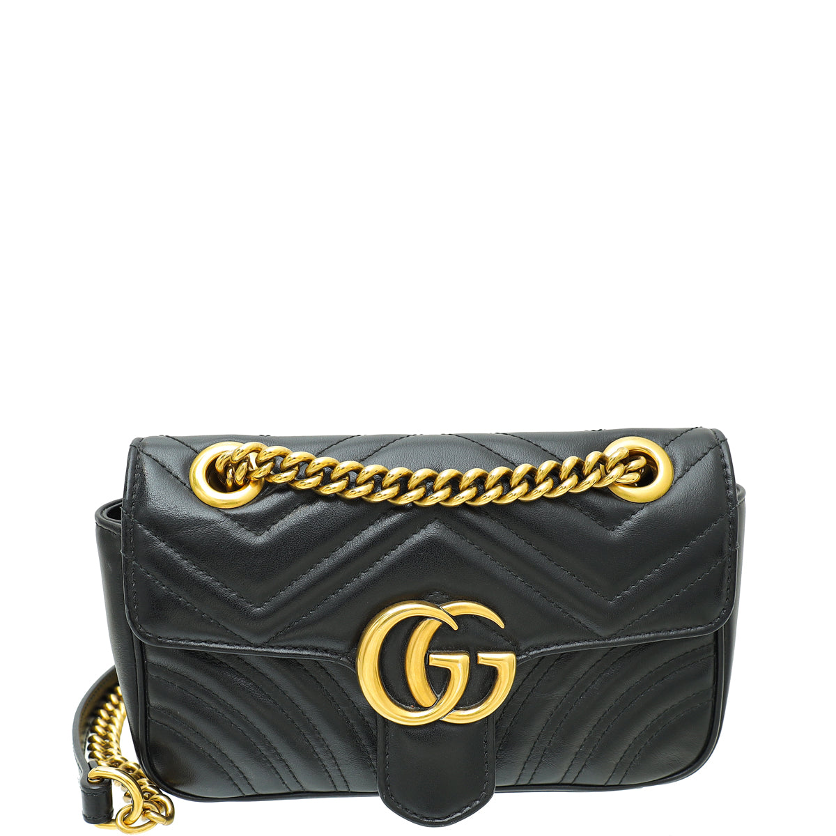 Gucci Leather Mini Shoulder Bag