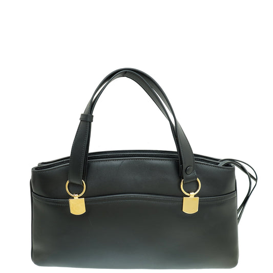 Gucci Leather Top Handle Shoulder Bag