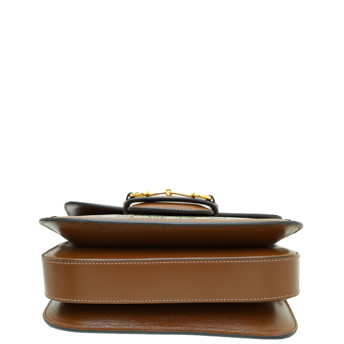 Gucci Leather Canvas Shoulder Bag