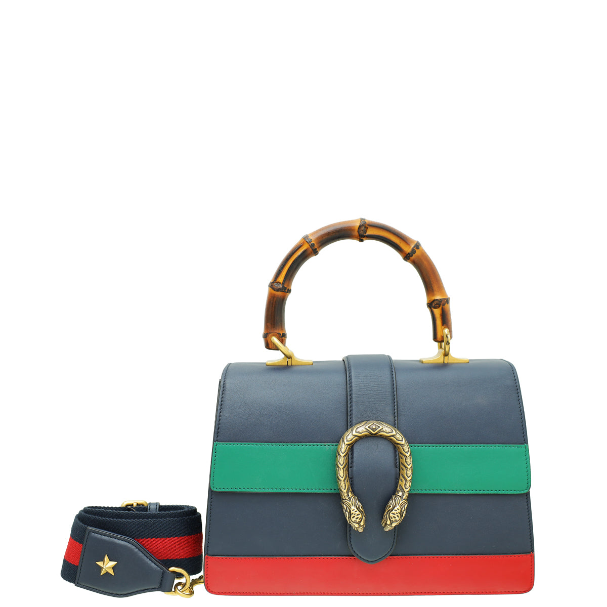 Gucci Leather Top Handle Shoulder Bag
