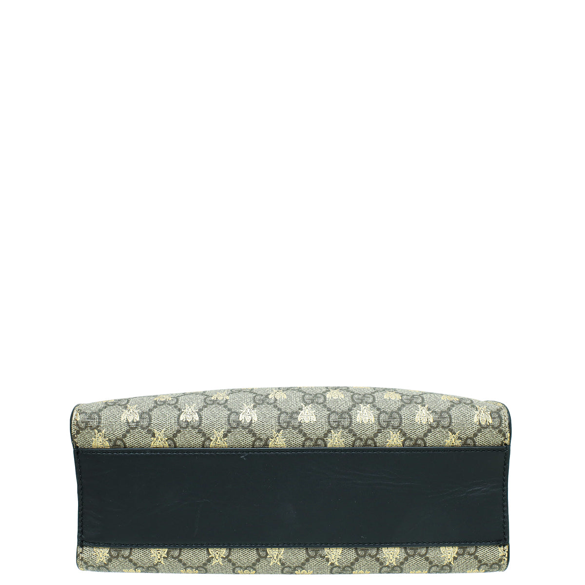 Gucci Leather Canvas Shoulder Bag