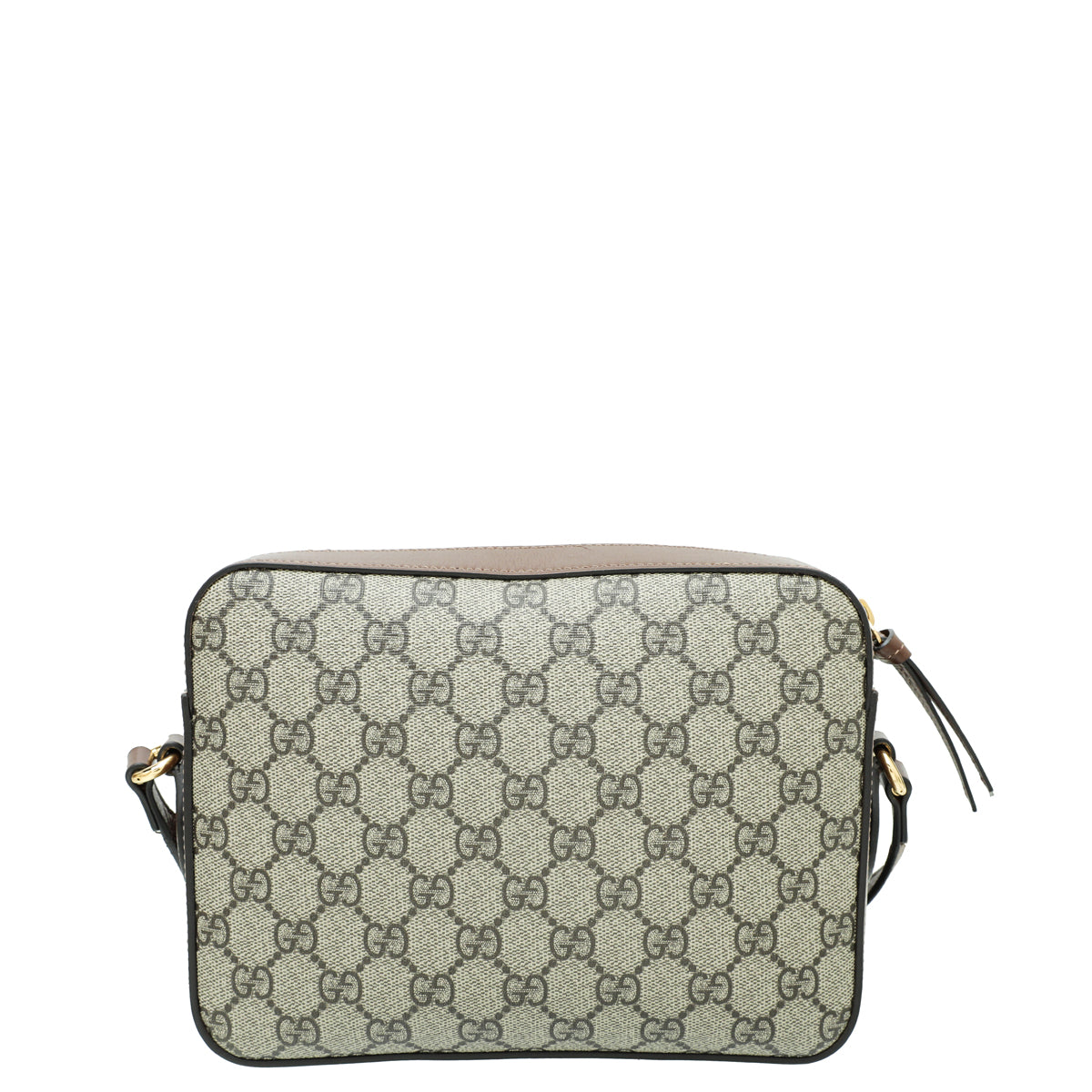 Gucci Leather Canvas Shoulder Bag