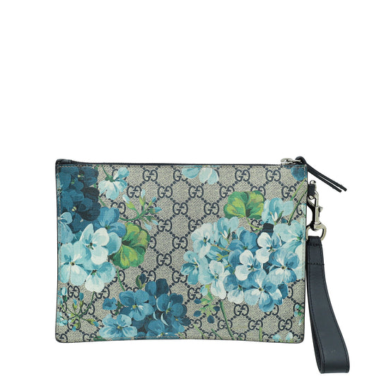 Gucci Leather Canvas Shoulder Bag