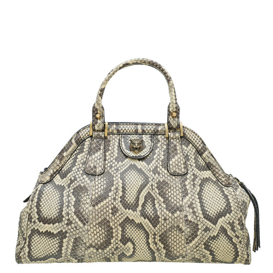 Gucci Leather Top Handle Shoulder Bag