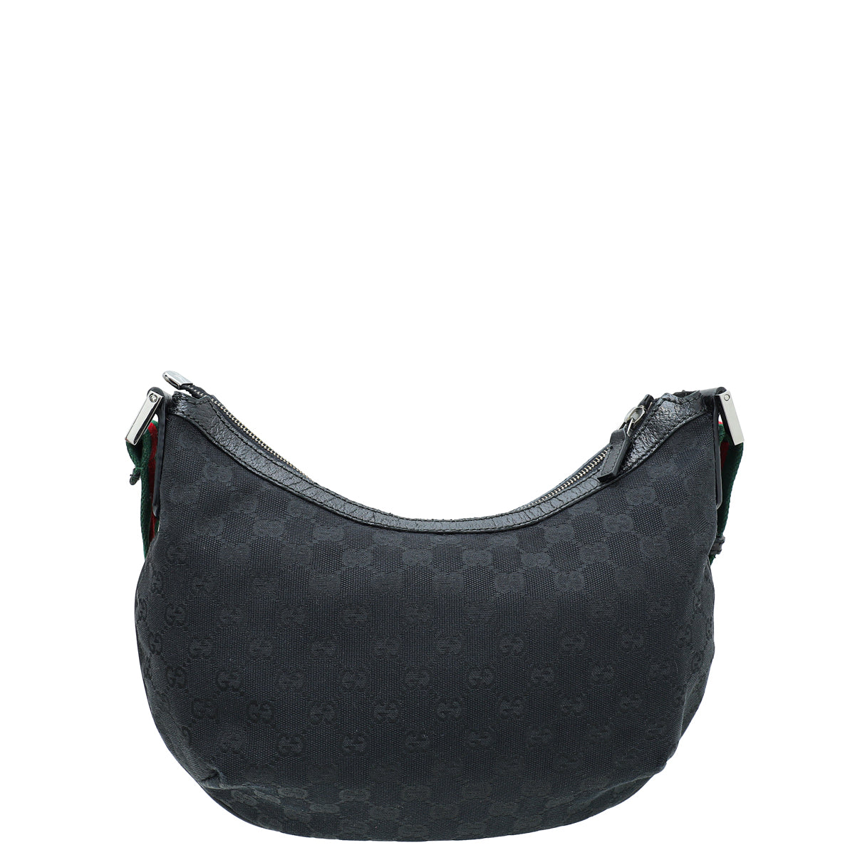 Gucci Leather Canvas Shoulder Bag