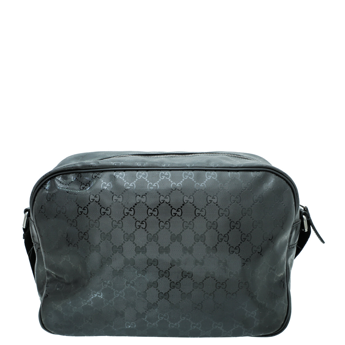 Gucci Leather Canvas Shoulder Bag