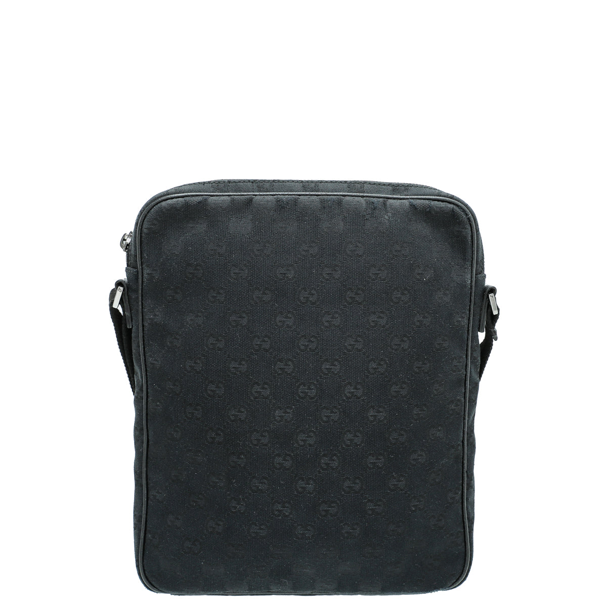 Gucci Leather Canvas Shoulder Bag