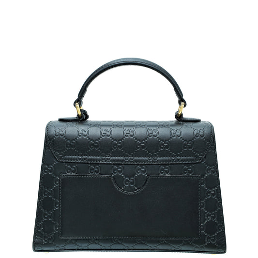 Gucci Leather Top Handle Shoulder Bag