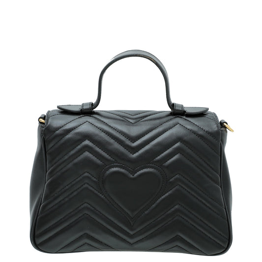 Gucci Leather Top Handle Shoulder Bag