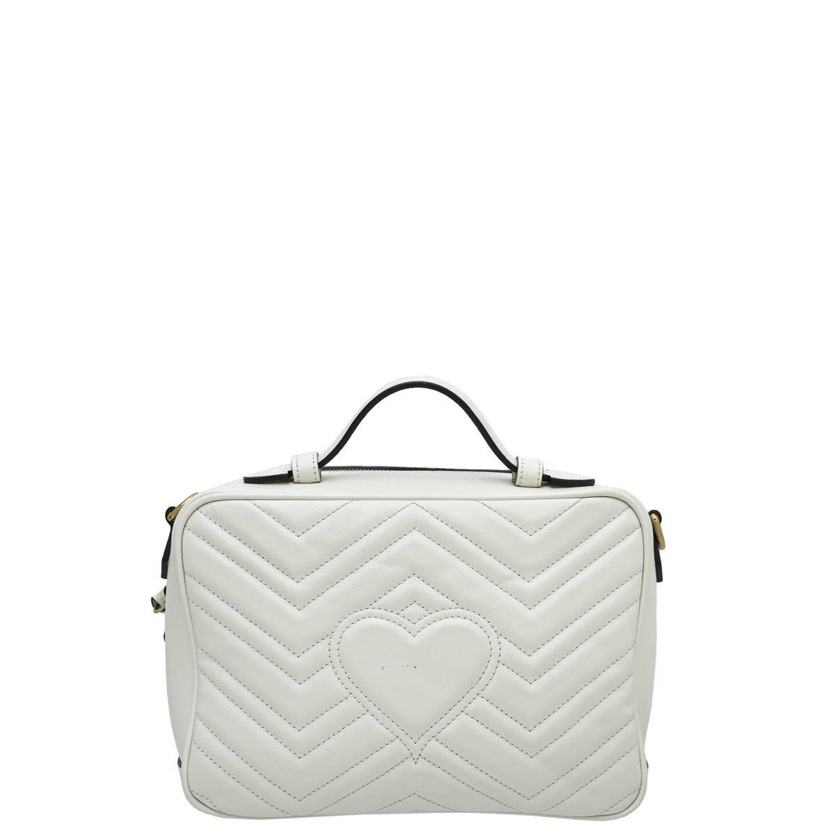 Gucci Leather Canvas Shoulder Bag