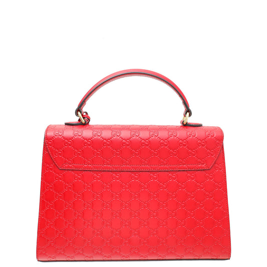 Gucci Leather Top Handle Shoulder Bag