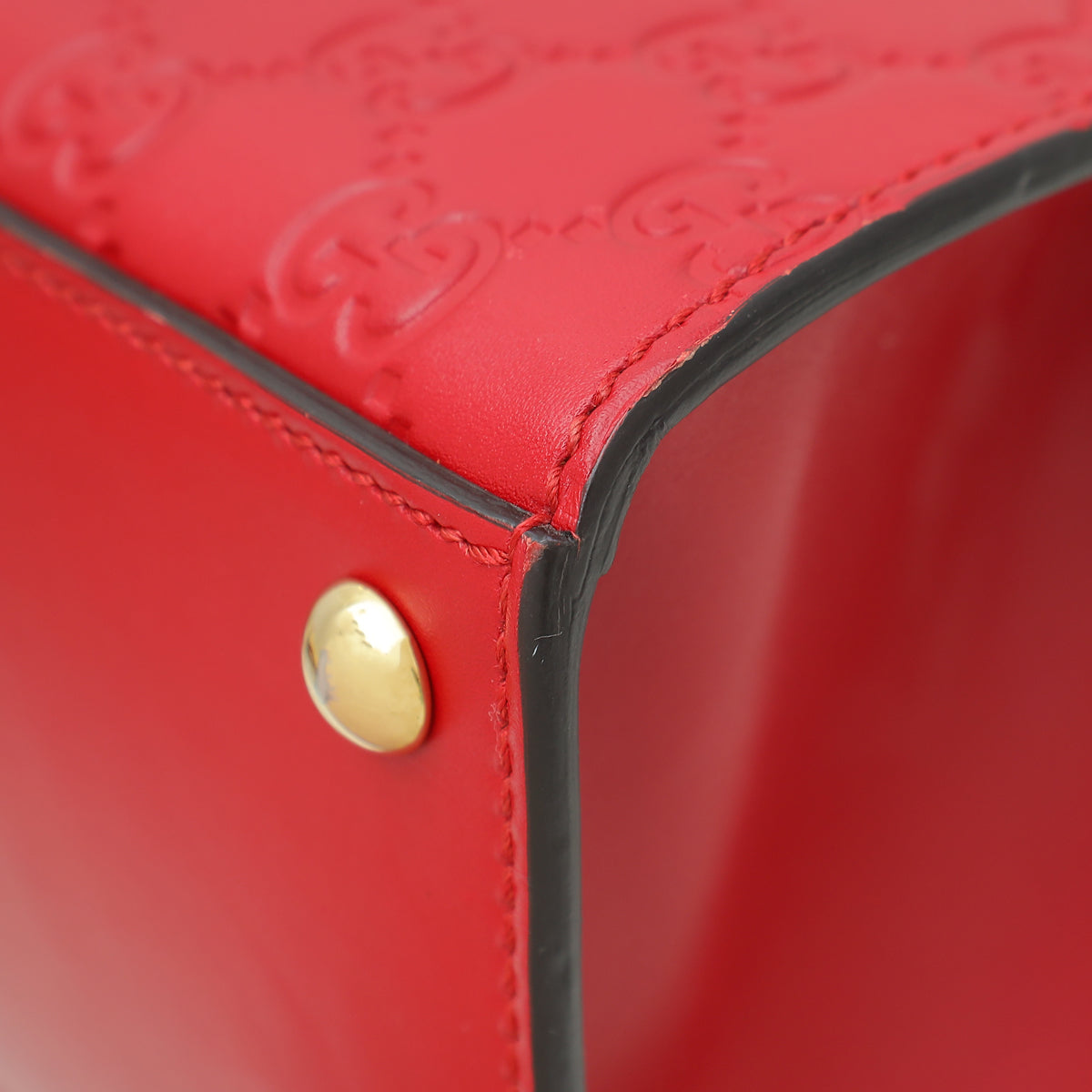 Gucci Leather Top Handle Shoulder Bag