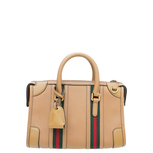 Gucci Leather Top Handle Shoulder Bag