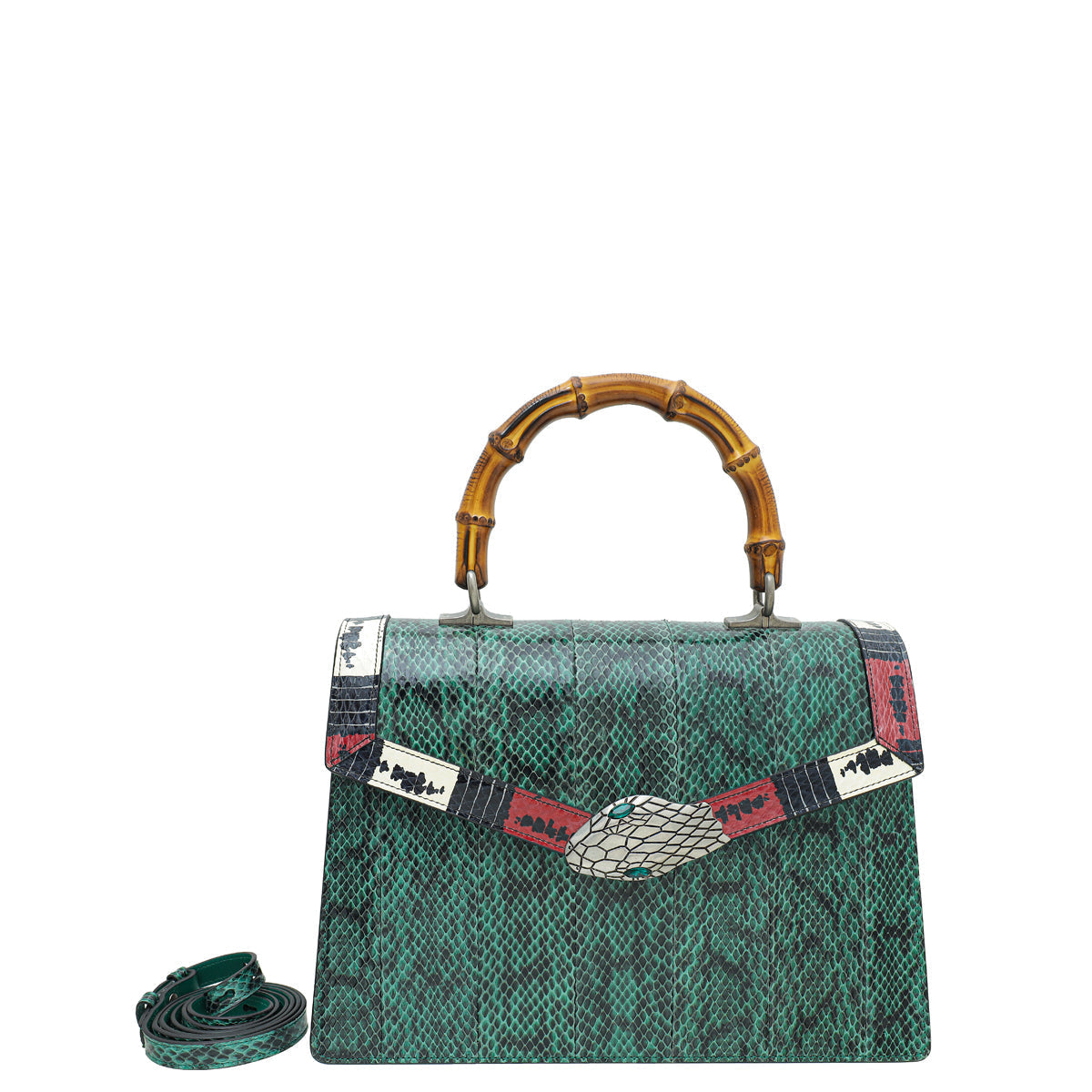 Gucci Leather Top Handle Shoulder Bag
