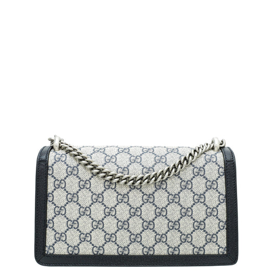 Gucci Leather Canvas Shoulder Bag