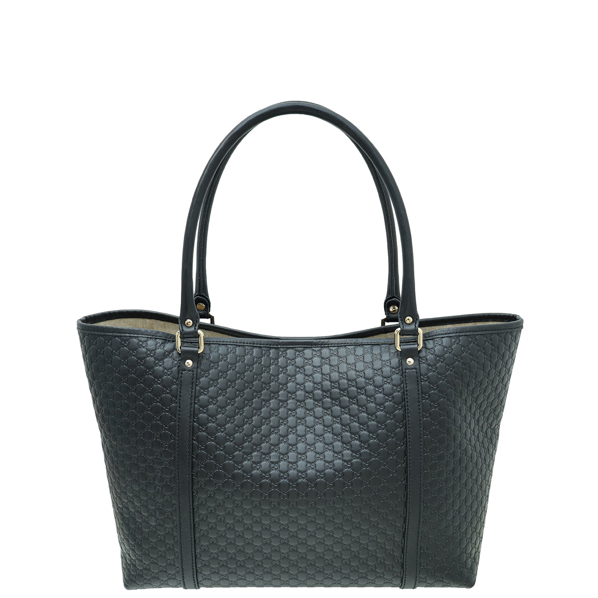 Gucci Leather Top Handle Tote