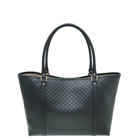Gucci Leather Top Handle Tote