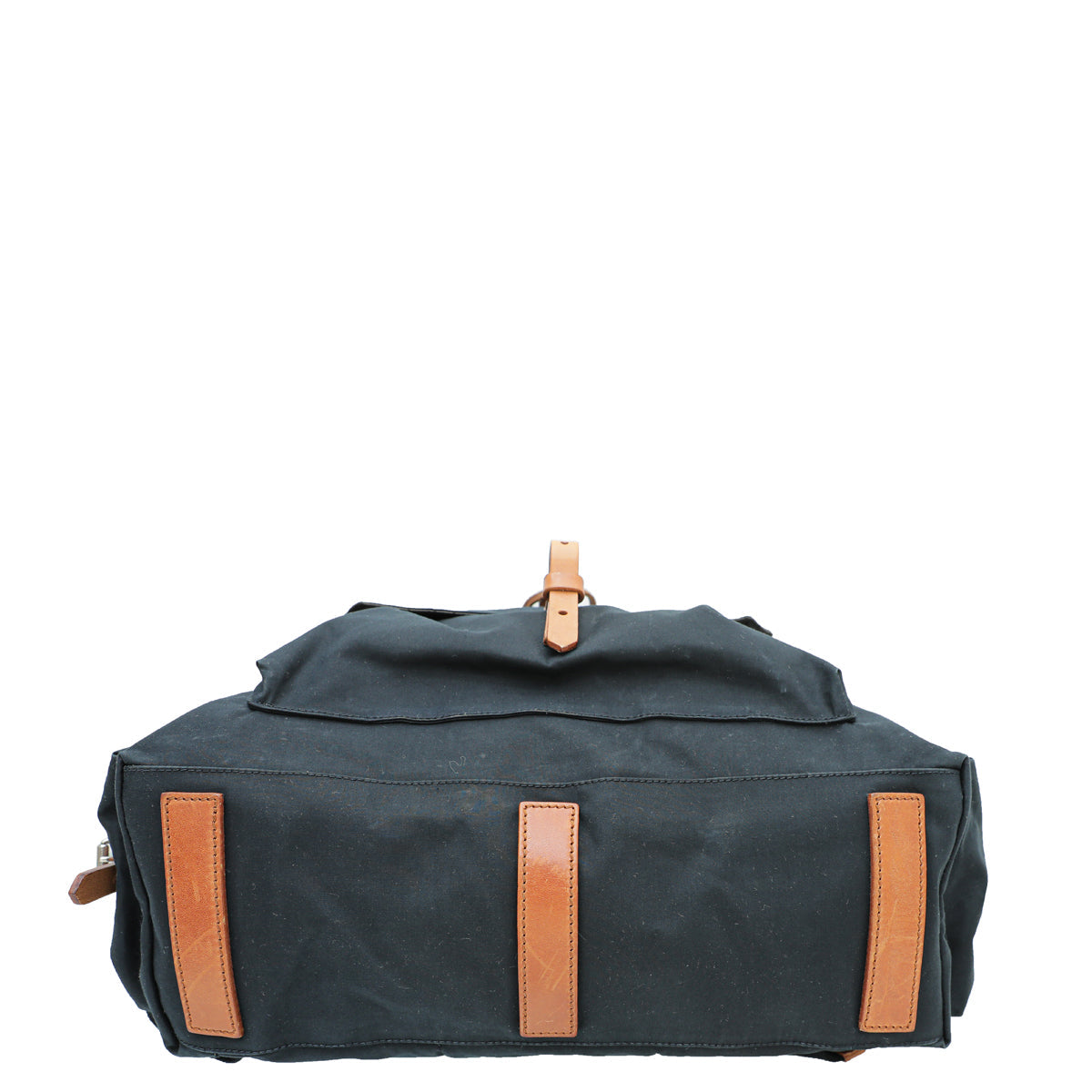 Gucci Leather Canvas Shoulder Bag