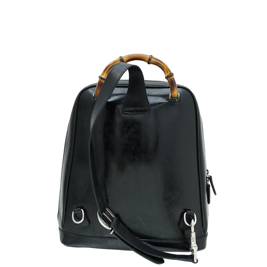 Gucci Nylon Leather Shoulder Bag
