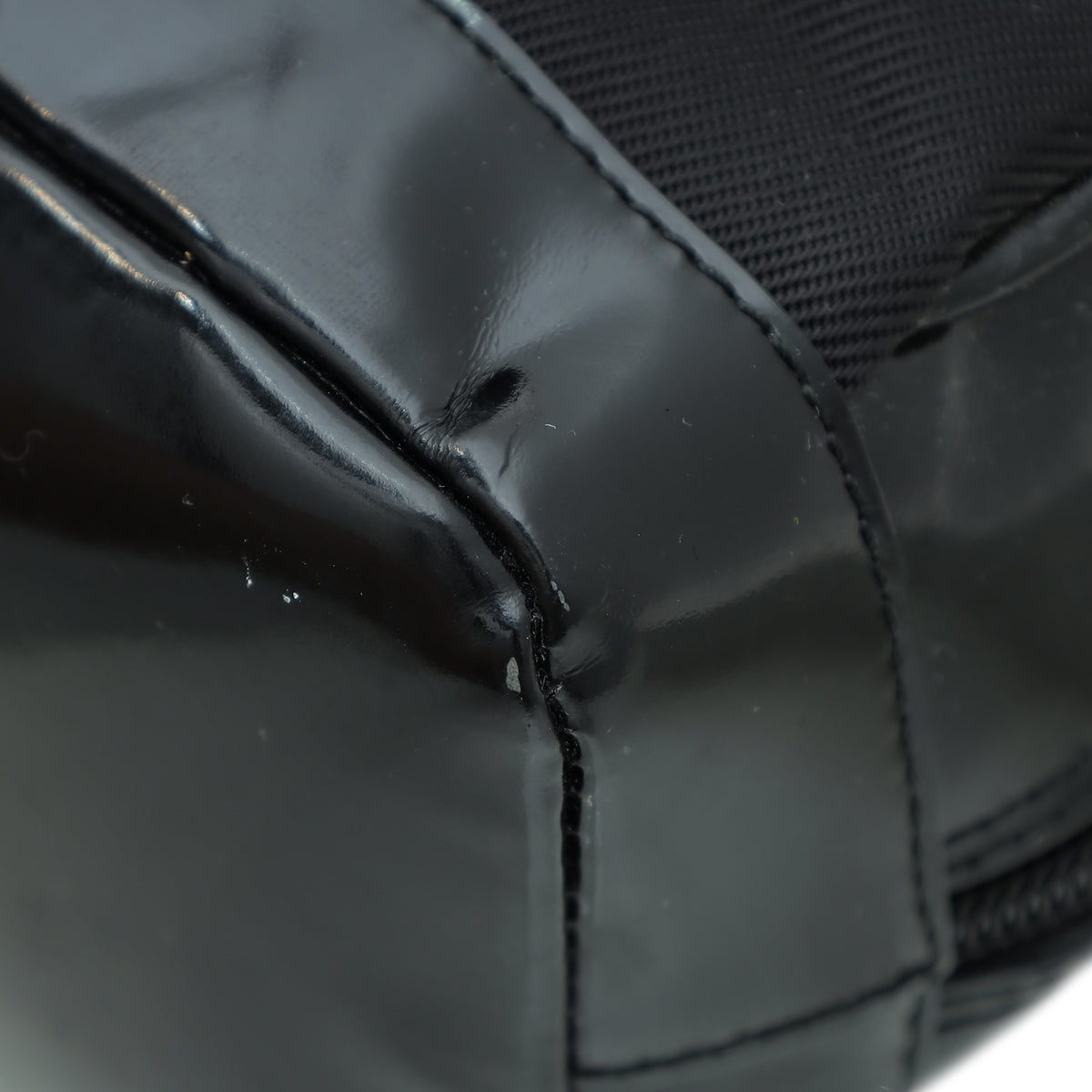 Gucci Nylon Leather Shoulder Bag