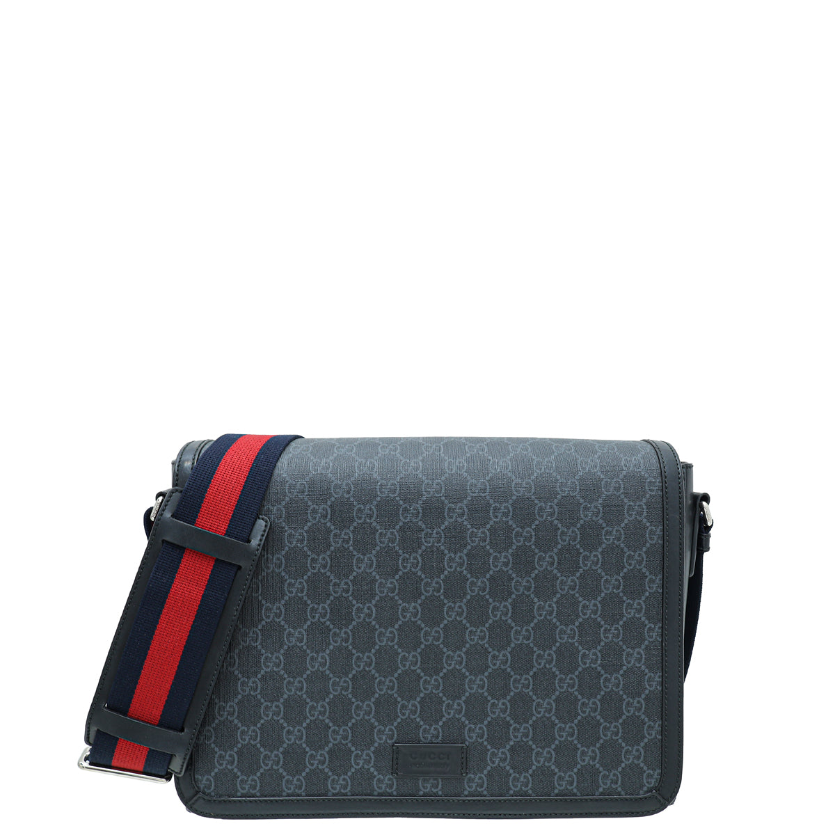 Gucci Leather Canvas Shoulder Bag