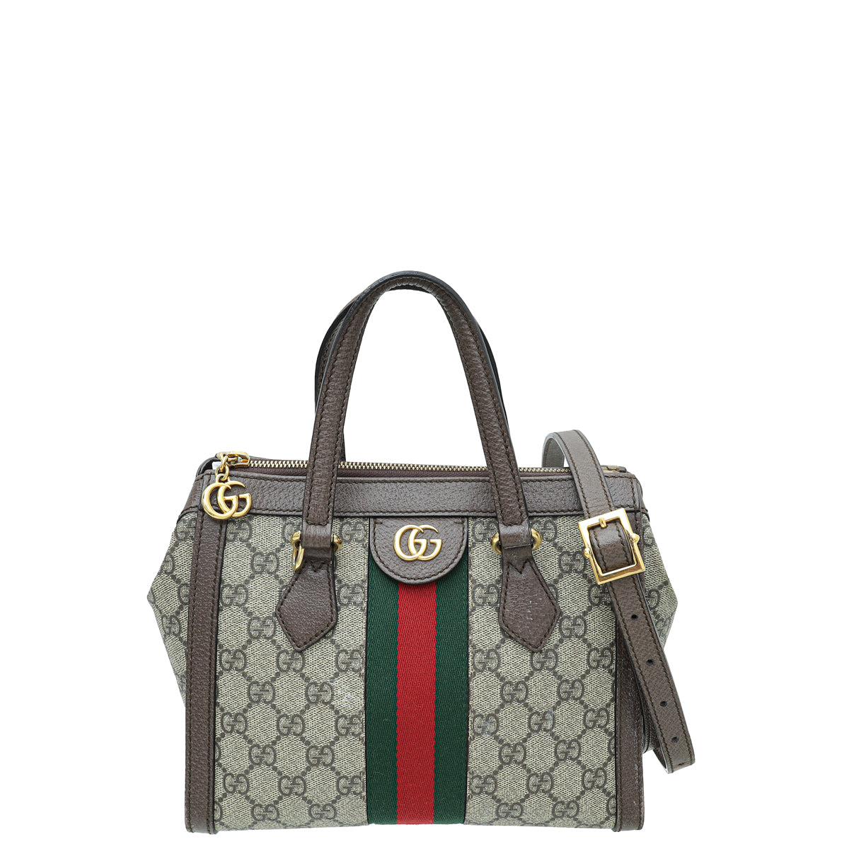 Gucci Leather Canvas Tote