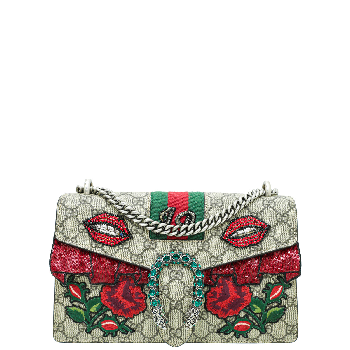 Gucci Canvas Shoulder Bag