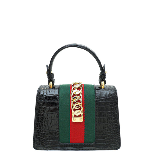 Gucci Twist Leather Mini Shoulder Bag